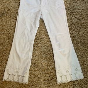 Anthropologie Pilcro High Rise Flare